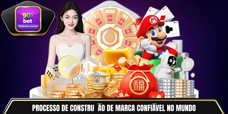 Processo de construção de marca confiável no mundo