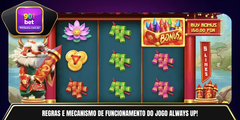 Regras e mecanismo de funcionamento do jogo Always Up!