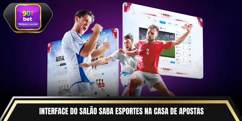 Interface do salão SABA Esportes na casa de apostas